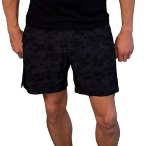 Rhone Mens Mako unlined‎ Athletic Shorts | Medium 7" Inseam | Charcoal Gray